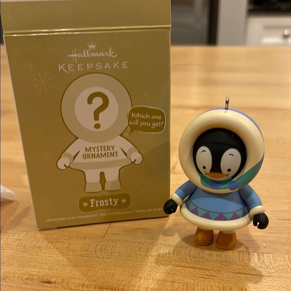 2011 Hallmark Keepsake Frosty Mystery Ornament - Polar Penguin